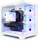 ATX-Midi Panorama V3 weiss inkl. 7 Effektlüfter