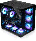 ATX-Midi Panorama V3 inkl. 7 Effektlüfter