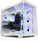 ATX-Midi Panorama Curve II inkl. 4 Effektlüfter, weiss