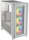 ATX-Midi Corsair iCUE 4000X, RGB, weiß, Glasseitenteil