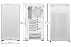 ATX-Midi be quiet! Pure Base 501 weiss (Airflow)