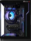 ATX-Midi Panorama Curve liquid inkl. 6 Effektlüfter, schwarz