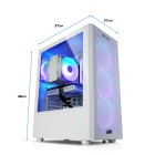 ATX-Midi Valor Mesh, weiss
