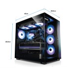 ATX-Midi be quiet! Light Base 600 LX, schwarz