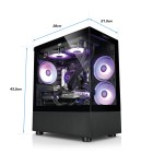 ATX-Midi Invader XS, schwarz
