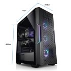 ATX-Midi XPG Starker Air, schwarz
