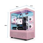 ATX-Mini Thermaltake View 170 TG ARGB, pink