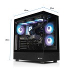 ATX-Midi Thermaltake View 270 Plus ARGB, schwarz