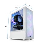 ATX-Midi Valor Mesh, weiss