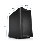 ATX-Midi be quiet! Pure Base 501 schwarz (Airflow)