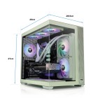 ATX-Midi Thermaltake View 380 TG ARGB, Matcha Green