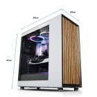 ATX-Midi Fractal Design North Chalk White TG