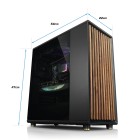 ATX-Midi Fractal Design North Black TG