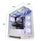 ATX-Midi XPG Invader X, weiß
