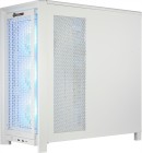 ATX-Midi Corsair 4000D RS ARGB, inkl. 4x RGB Corsair-Lüfter, weiss