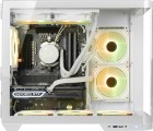 ATX-Midi Panorama Curve liquid inkl. 6 Effektlüfter, weiss