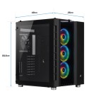 ATX Corsair Crystal 680x RGB Cube, schwarz