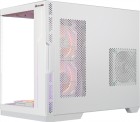 ATX-Midi Panorama Curve liquid inkl. 6 Effektlüfter, weiss