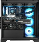 ATX-Midi XPG Invader X, schwarz