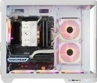 ATX-Midi Panorama Curve inkl. 6 Effektlüfter, weiss