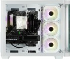 ATX-Midi Panorama Curve II inkl. 4 Effektlüfter, weiss