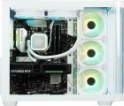 ATX-Midi Panorama Curve II inkl. 6 Effektlüfter, weiss