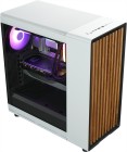 ATX-Midi Fractal Design North Chalk White TG clear